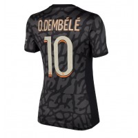 Echipament fotbal Paris Saint-Germain Ousmane Dembele #10 Tricou Treilea 2023-24 pentru femei maneca scurta